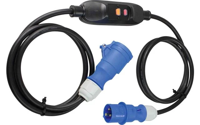 CEE-Adapterleitung Mit Personenschutz-Zwischenschalter 1 CEE-Adapterleitung Mit Personenschutz-Zwischenschalter