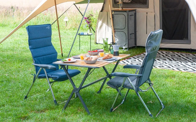 Bo-Camp Olefin Universal Stuhlkissen / Sitzauflage Grau 4 Bo-Camp Olefin Universal Stuhlkissen / Sitzauflage Grau – Bild 4