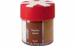 Basic Nature BasicNature Gewürzstreuer 6 In 1 Mit Salz / Pfeffer Weiß / Pfeffer Schwarz / Paprika / Curry / Knoblauch -Fritz Berger Angebote Store 717878 4881134